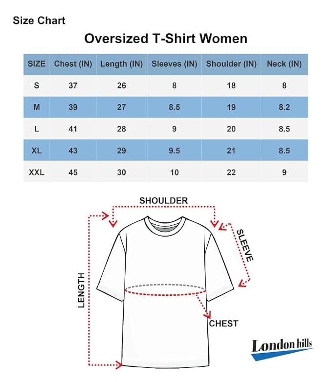 London Hills Women's Cotton Loose T-Shirt - Image 3